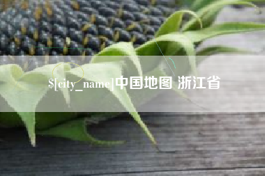 淮南中国地图 浙江省
