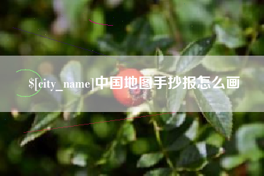 淮南中国地图手抄报怎么画