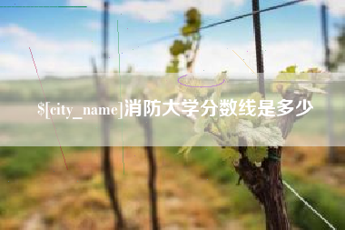 淮南消防大学分数线是多少