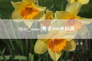 淮南男子5000米标准