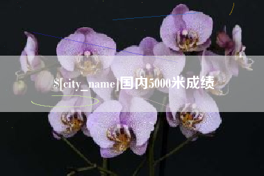 淮南国内5000米成绩