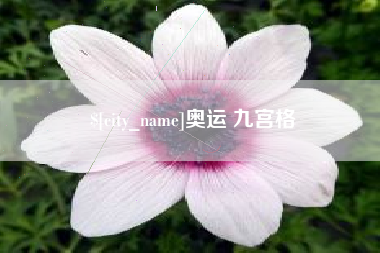 淮南奥运 九宫格