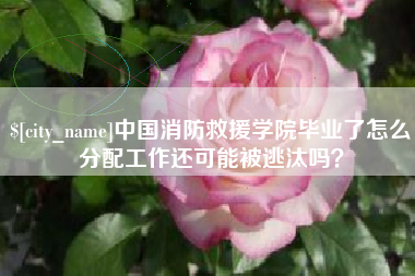 淮南中国消防救援学院毕业了怎么分配工作还可能被逃汰吗？