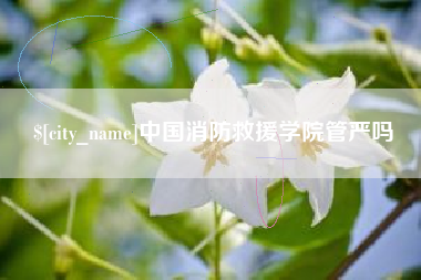 淮南中国消防救援学院管严吗