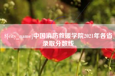 淮南中国消防救援学院2021年各省录取分数线