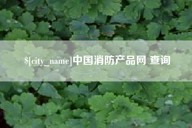 淮南中国消防产品网 查询