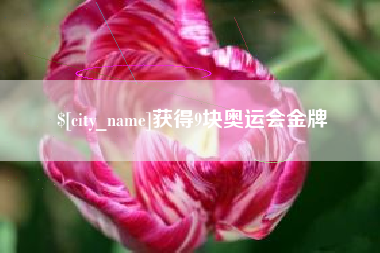 淮南获得9块奥运会金牌
