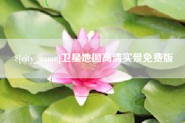 淮南卫星地图高清实景免费版