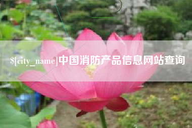 淮南中国消防产品信息网站查询