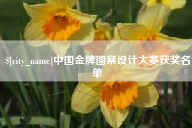 淮南中国金牌图案设计大赛获奖名单