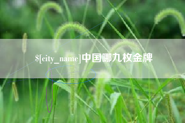 淮南中国哪九枚金牌