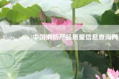 淮南中国消防产品质量信息查询网