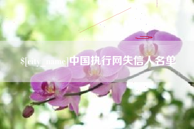 淮南中国执行网失信人名单