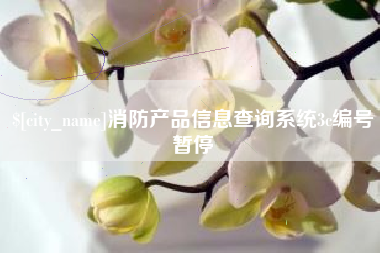 淮南消防产品信息查询系统3c编号暂停
