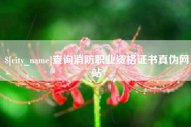淮南查询消防职业资格证书真伪网站