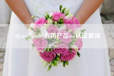 淮南消防产品ccc认证查询