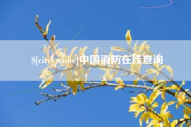 淮南中国消防在线查询